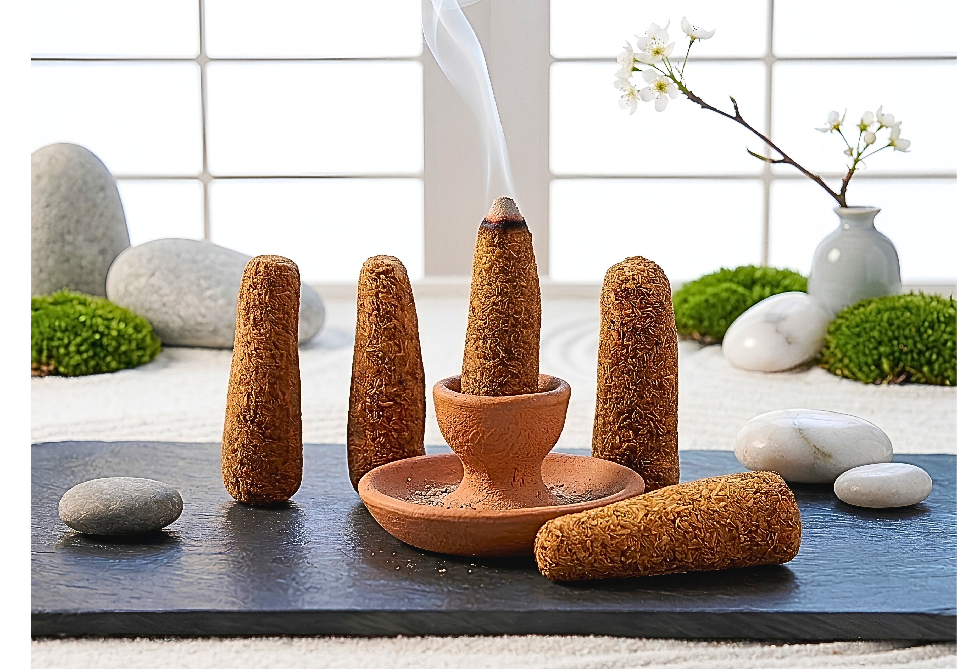 Marconcepts | Premium Palo Santo Ecuador Cones Natural & Ethically Sourced Sensmar